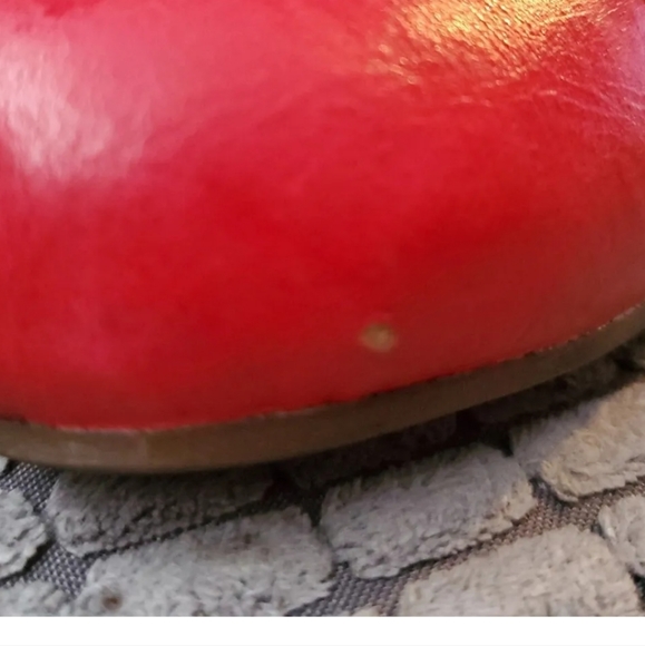 Vintage Playboy Red Stiletto High Heels 5 uk 38 eu - Picture 9 of 10